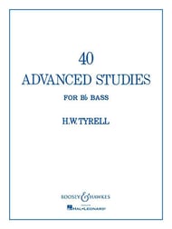 cover 40 Advanced Studies for Tuba Cover